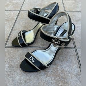 Dolce & Gabbana leather sandals size 38.5